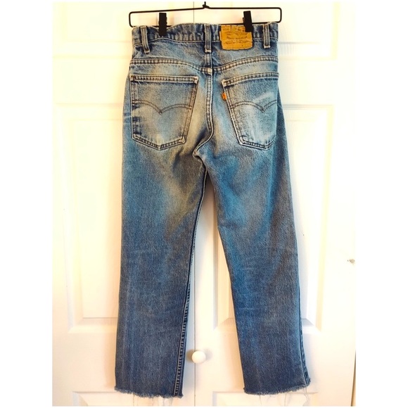 Levi's Denim - vintage orange tab Levi’s 519